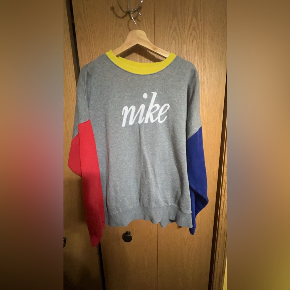 Nike color block sweatshirt